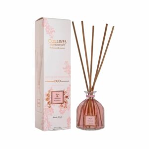 bouquet aromatique rose et hibiscus